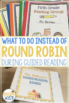 what to do instead of round robin during guided reading