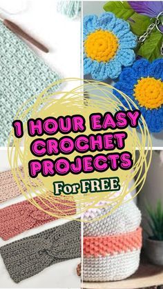 crochet projects for beginners that are easy to make and great for home decor