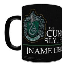 a harry potter mug with the name and image on it