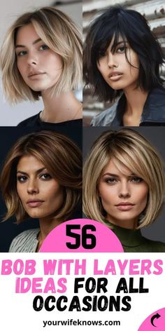 The Ultimate Bob Haircut Lookbook Medium Lob Haircut Textured Bob With Bangs, Angled Lob Haircut With Bangs, Straight Lob Haircut With Bangs, Angled Lob Haircut, 22 Bob & Lob Haircuts, Angular Bob With Bangs, Angled Lob, Lob Haircut With Bangs