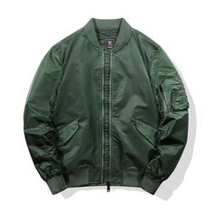 Military Bomber Jacket Pilot Jacket, Work Coat, Fall Outfits Men, Aviator Jackets, Types Of Jackets, Outfits Men, Outerwear Coats