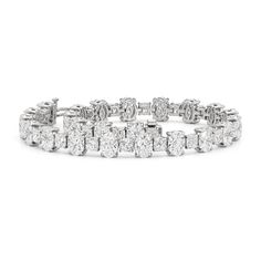 A remarkable find. This diamond tennis bracelet is something you can pass down from generation to generation. The pattern of alternating oval and cushion diamonds give this bracelet a specially stunning look. Generation To Generation, Infinity Pendant, Diamond Tennis Bracelet, Diamond Gift, Cushion Diamond, Eternity Ring Diamond, Tennis Bracelet Diamond, Fancy Color Diamonds, Gold Platinum