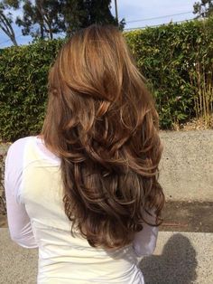 Makijaż Smokey Eye, Hair Images, Long Wavy Hair, Back View