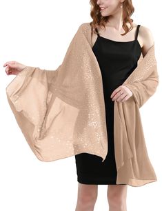 PRICES MAY VARY. These women's shawls and wraps feature unique rhinestones, which adds a touch of sophistication to any outfit. These shawls and wraps provide you a comfortable experience. With cozy feel and gentle drape, they offer a sense of warmth and relaxation. Whether attending a formal event or dressing up a casual outfit, these shawls and wraps are the perfect accessory. They can be draped over the shoulders, wrapped around the body, or even used as a scarf, adding a touch of class to an Evening Dresses Black, Scarf Dress, Shine Bright Like A Diamond, Black Evening Dresses, Women Shawl, Casual Wedding, Dress Cover, Dresses Black, Shine Bright