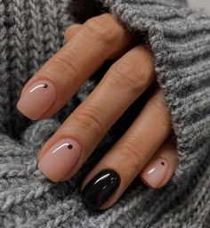 Chic Short Nails, September Nail Colors, Simple Gel Nails