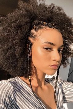 Thick Natural Hair, Afro Natural, 4c Hair, Natural Hair Styles Easy, Human Braiding Hair, Natural Hair Inspiration, Penteado Cabelo Curto, Scene Hair, Eyes Model