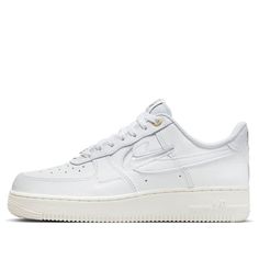 (WMNS) Nike Air Force 1 '07 Premium 'History of Logos' DZ5616-100 (AF1/SNKR/Skate/Light/Low Top/Women's/Non-Slip) Nike Soccer, Nike Air Force 1 07, Nike Lebron, 4k Hd, Nike Sb, Nike Air Force 1, Air Force 1, Nike Air Jordan, Nike Air Force