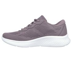 Get an extra step of comfort with Skechers Skech-Lite Pro - Perfect Time. This lace-up features an engineered mesh upper with a cushioned Skechers Air-Cooled Memory Foam insole. | Skechers Women's Skech-Lite Pro - Perfect Time Sneaker Lace-up Running Shoes With Arch Support And Engineered Mesh, Engineered Mesh Running Shoes With Arch Support, Sporty Running Shoes With Ventilation For Walking, Athleisure Trail Running Shoes With Gel Cushioning, Lace-up Walking Shoes With Gel Cushioning For Light Exercise, Lace-up Running Shoes With Gel Cushioning, Lace-up Sneakers With Gel Cushioning, Breathable Mesh Lace-up Running Shoes For Walking, Lace-up Engineered Mesh Walking Shoes With Cushioned Footbed