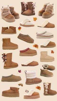 Ugg Season, Cute Uggs, Canada Clothes, New Style Shoes, Autumn Boots, Boots Slippers, Pretty Shoes Sneakers, Earthy Outfits, Shoes Outfit Fashion