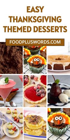 thanksgiving themed desserts that are easy to make