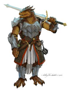 Beorn Hobbit, Dnd Dragonborn, Comic Manga, Fantasy Races, Dungeons And Dragons Characters, Dnd Art, D&d Dungeons And Dragons, Dungeons And Dragons Homebrew, Fantasy Dragon