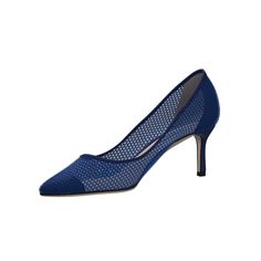 Brand New Chic Blue Court Shoes With Round Toe, Blue Pointed Toe Court Shoes For Spring, Chic Blue Closed Toe Court Shoes, Chic Blue Closed-toe Court Shoes, Chic Blue Court Shoes For Evening, Chic Blue Evening Court Shoes, Diamond Shoes, Low Block Heel Sandal, Bling Heels