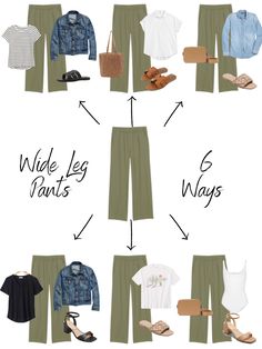 Olive Linen Pants, Green Linen Pants, Green Pants Outfit, Capsule Wardrobe Casual, Linen Pants Outfit, Wide Leg Pants Outfit, Look Boho Chic, Sunshine Beach, Summer Pants Outfits