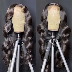 Body wave 13x4 lace frontal wig is one of the best selling 13x4 lace frontal wig in Ishow hair site. It come with big S wave pattern, very beautiful, hold pattern well. human hair wig, no shed, no tangle, with good care, it can last long time. Big HD lace part, it can melt with skin very well. If you look for a great quality wig, don't miss this. Product Details Brand: Ishow Hair Hair Material: human hair from one donor Hair Color: Natural Black Color Texture: Body Wave Length: 8-32 Inch Availab Straight Hair Highlights, U Part Wigs, Headband Wigs, Brazilian Human Hair