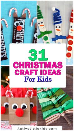 christmas crafts for kids that are easy to make