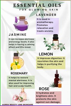 Discover the best essential oils for glowing skin and their incredible benefits. Learn how to incorporate these natural oils into your skincare routine for a radiant, healthy complexion. From hydration to anti-aging properties, these essential oils will transform your skin.

#EssentialOils #GlowingSkin #SkincareTips #NaturalBeauty #BeautyHacks #HealthySkin #SkinCareRoutine #RadiantSkin #BeautyTips #NaturalSkincare #EssentialOilBenefits #SkinCareGuide #HydratedSkin #AntiAgingSkincare Essential Oils For Glowing Skin, Natural Wrinkle Remedies, Tighten Facial Skin, How To Fade, Natural Oils For Skin, Wrinkle Remedies, Face Oils, Skin Care Guide, Essential Oils For Skin