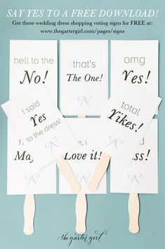 four pieces of paper with words on them that say no to the one they love