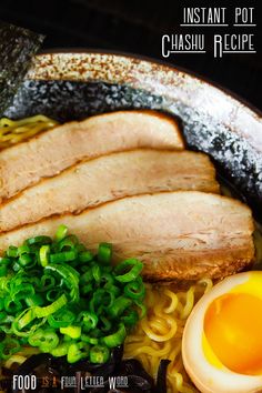 Instant Pot Chashu Recipe for Ramen (Japanese Braised Pork Belly) – FOOD is Four Letter Word Instant Pot Chashu Pork, Chashu Pork Recipe Instant Pot, Pork Chashu Recipe, Japanese Chashu Pork Recipe, Chashu Pork Recipe, Japanese Braised Pork Belly, Red Bean Paste Recipe, Instant Pot Japanese, Chashu Ramen