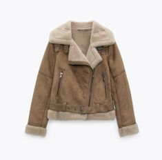 Warm Padded Suede Artificial Leather · KoKo Fashion · Online Store Powered by Storenvy Luxury Collared Suede Leather Jacket, Luxury Beige Leather Jacket For Winter, Suede Jacket Women, Jacket Fur, Moto Biker Jacket, Black Winter Coat, Sheepskin Jacket, Sheepskin Coat, Suede Coat