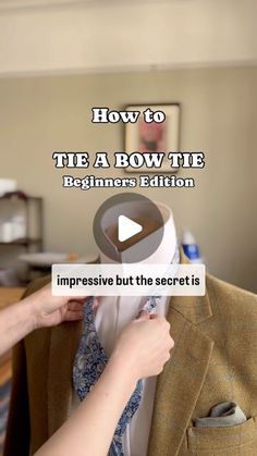 Bow Tie Tutorial Men's, Tying A Bowtie, Accessories For Suits For Men, How To Tie Bow Tie Men, Self Tie Bow Ties, Tie A Bow Tie How To, How To Tie And Tie, Wedding Ties For Men Grooms, How To Make Bow Ties For Men