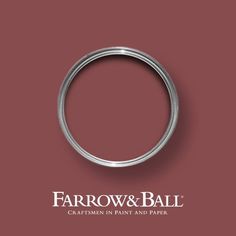 a ring with the words farrow and ball written on it