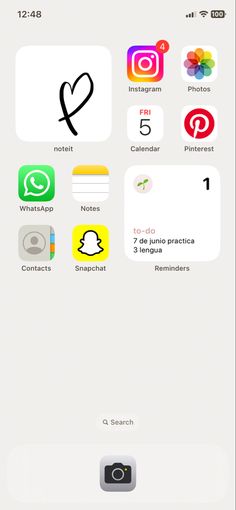 an iphone with several different icons on the screen and one is showing what to do