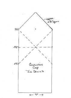 the diagram shows how to make an origami house