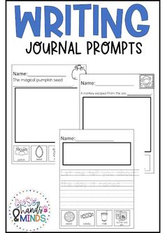 writing journal for kids with the title