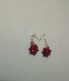 Beautiful Red Bow Earrings Bow Earrings, Red Bow, Jewelry Earrings Dangle, Etsy Earrings, Dangle Drop Earrings, Dangle Earrings, Jewelry Earrings, United States, Drop Earrings