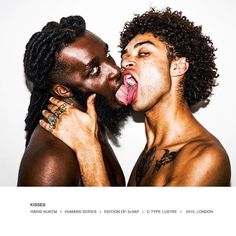 two men with their mouths open and one is sticking his tongue out