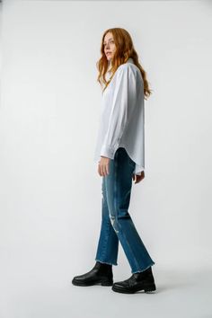 New Arrivals – A M O Oversized Collared Shirt, Puff Sleeve Cardigan, White Cami, Shell Buttons, Pocket Shirt