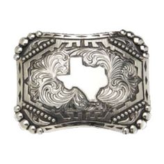 AndWest “Silverton” Vintage state of Texas with beading Leather Tooling Patterns, Tooling Patterns, State Of Texas, Leather Tooling