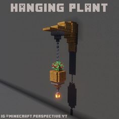 an image of a hanging plant in minecraft with the words hanging plant above it