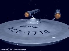 the uss kongo has two lights on it