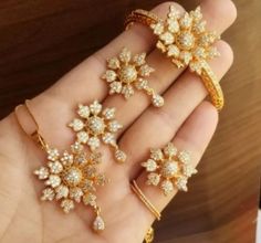 Zircon jarao Flower Pendant set with adjustable Ring and Bracelet Rs 1750 only #pendantset #earrings #pendant #ring #bracelet #stonejewellery #kundanjewellery #bridaljewellery #zirconjewellery #hyderabadijewellery #traditionaljewellery #casualjewellery #casualwear #fatimajewels #karachi #lahore #islamabad #pakistan #uk #usa #uae #saudiarabia #partywear #bridalwear #jewellery #jewellerylovers #weddingseason #jewelsbyfatimakhan Ring And Bracelet, Pendant Ring, Earrings Pendant, Flower Pendant, Adjustable Ring