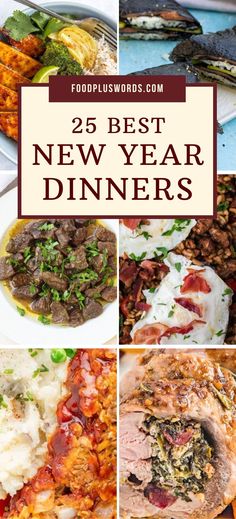 the 25 best new year's dinner menus to try out in your kitchen