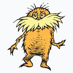 an image of a cartoon monster with big eyes and long hair on it's head