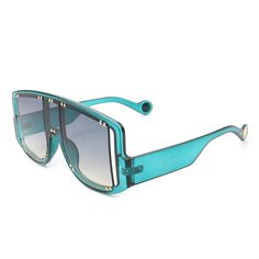 Many fashion influencers and celebs have been spotted wearing square aviator sunglasses, further solidifying their status as a iconic accessory. They're are giving glamour and luxury. 100% UVA and UVB Protection Frame Material: Plastic One size fits most Visor Sunglasses, Trendy Accessories, Aviator Sunglasses, Oakley Sunglasses, Sunglasses, Square, Frame, How To Wear, Blue