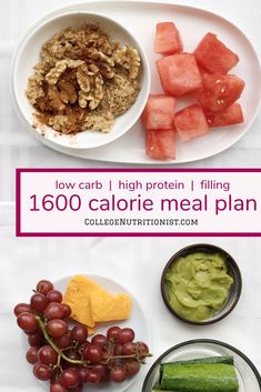 1600 Calorie Meal Plan, Loose Weight Meal Plan, Low Carb Shopping List, High Protein Meal Plan, Protein Meal Plan, High Protein Meal, Low Carb High Protein, High Protein Meal Prep, Protein Meal