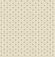 a beige background with small flowers and dots