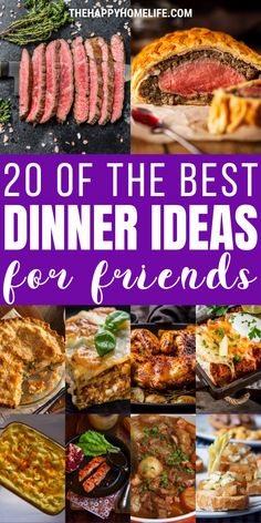 the best dinner ideas for friends