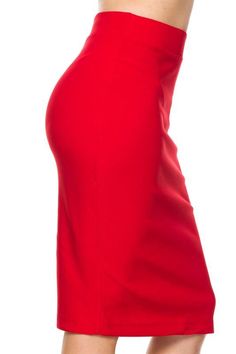 Royal Curves Red Pencil Midi - My Royal Closet Royal Closet, Pencil Skirt Casual, Red Pencil Skirt, Red Pencil, Pencil Skirt Outfits, Midi Pencil Skirt, Womens Pencil Skirts, Midi Skirt Pencil, Work Outfits Women