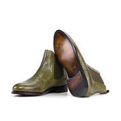 The Chelsea boot will always remain a highly desired silhouette. No matter what attire or occasion is in play, the Chelsea Boot is a great... Winter Chelsea Boots With Snip Toe And Leather Sole, Winter Chelsea Boots With Leather Sole And Snip Toe, Formal Chelsea Boots With Textured Sole And Round Toe, Luxury Chelsea Ankle Boots With Rubber Heel Cap, Luxury Chelsea Boots With Rubber Heel Cap, Fitted Boots With Rubber Sole For Galas, Elegant High-top Boots With Rubber Sole, Winter Chelsea Ankle Boots Goodyear Welted, Winter Goodyear Welted Chelsea Ankle Boots