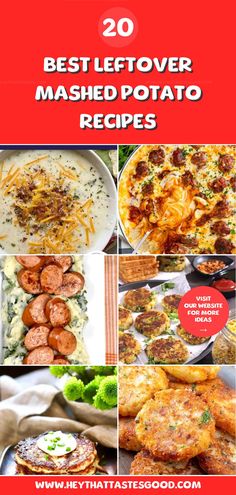 20 best leftover mashed potato recipes that are easy to make and delicious for the whole family