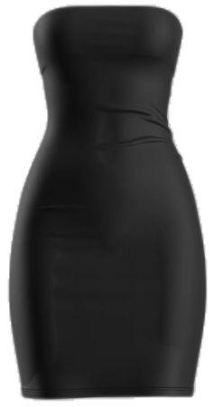 Black Strapless Stretch Bodycon Dress, Black Strapless Elastane Dress, Black Strapless Bodycon Dress, Bodycon Style, Black Jersey, Bodycon Fashion, Tube Dress, Jersey Fabric, The Top