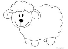 a black and white drawing of a sheep