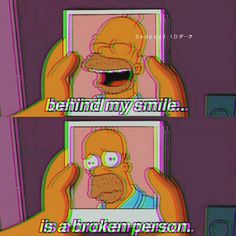 Simpsons Aesthetic, Keep On Smiling, Simpson Wallpaper Iphone, Emo Wallpaper, Funny Iphone Wallpaper, Mood Wallpaper, Cartoon Wallpaper Iphone, Cartoon Quotes, Emoji Wallpaper