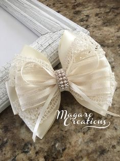 Flower Girl Hair Bow,wedding Hair Bow,hair Bow,1st Communion Hair Bow,ivory Hair Bow,hair Bows,ivory Bow,hairbow,girl Bows,bow Hair Clip,10 - Etsy