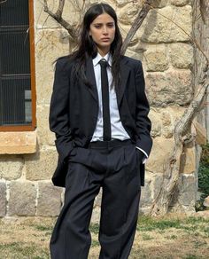 Masc Outfits For Women, Masculine Outfits, Tie Outfit, Masc Women, Masc Outfits, Vintage Suits, Luxury Aesthetic