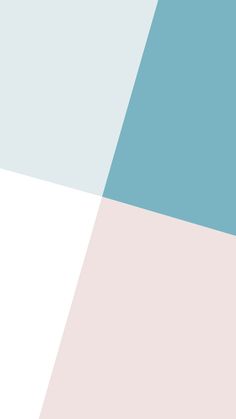 a blue, pink and white abstract background with diagonals on the bottom right corner